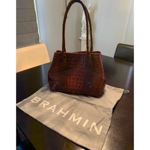 Brahmin pecan purse